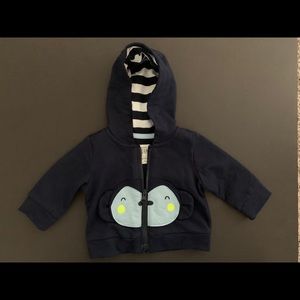 Baby GAP light jacket, size 0-3 months